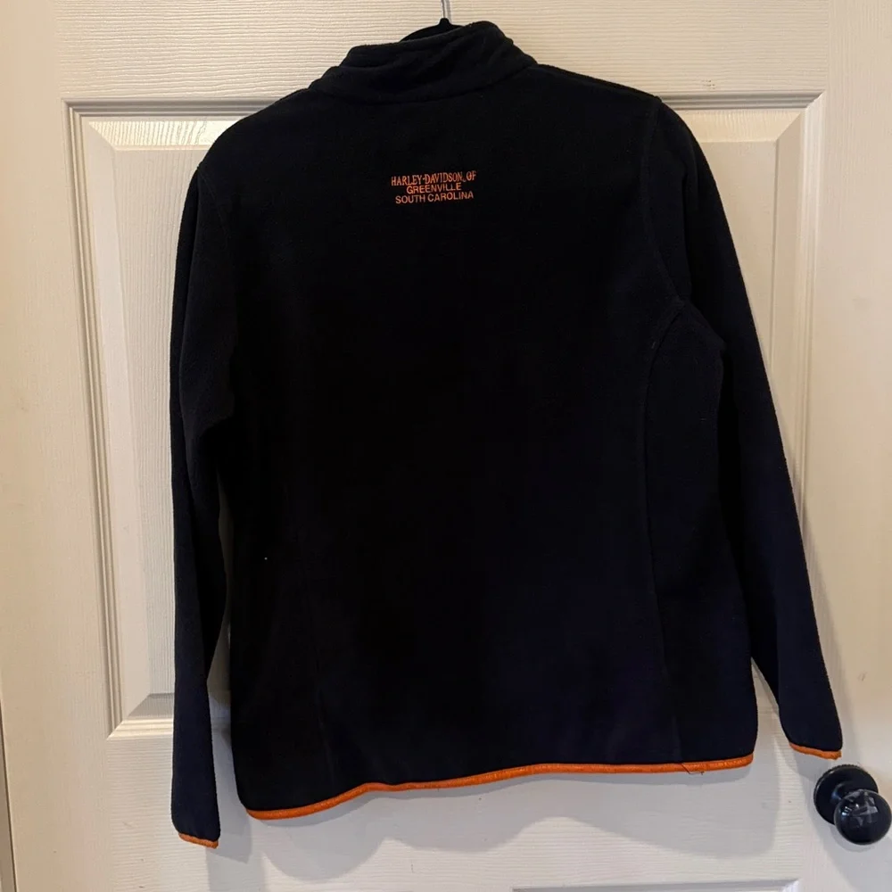 Harley Davidson fleece quarter zip, large